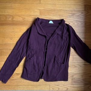 Maroon blazer